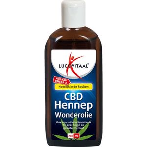 Lucovitaal Hennep CBD Huidwonder Olie - 200 ml