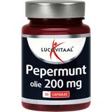 Lucovitaal Pepermuntolie 200mg 30 capsules