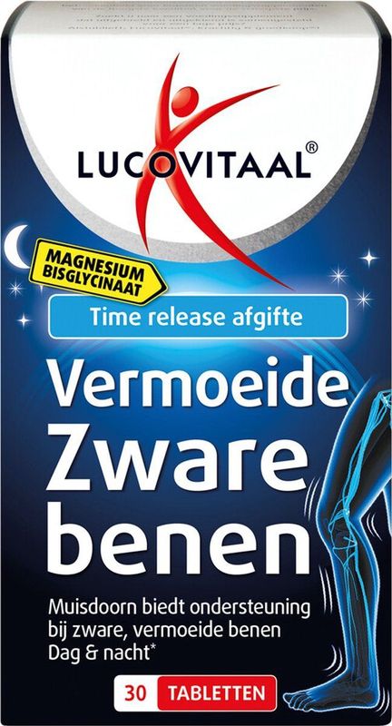 Lucovitaal - Magnesium Vermoeide Benen - 30 Tabletten