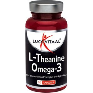 Lucovitaal L-theanine omega 3 90 capsules