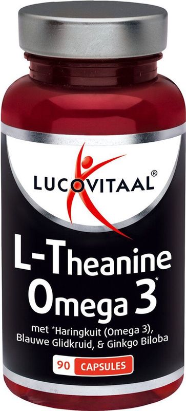 L-Theanine - Omega 3 - Capsules - 300 mg - 240 mg - 150 mg