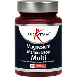 Lucovitaal - Magnesium Mama & Baby Multivitamine - 60 capsules - Voedingssupplementen