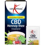 Lucovitaal Hennep CBD Thee Voedingssupplement - 20 Zakjes