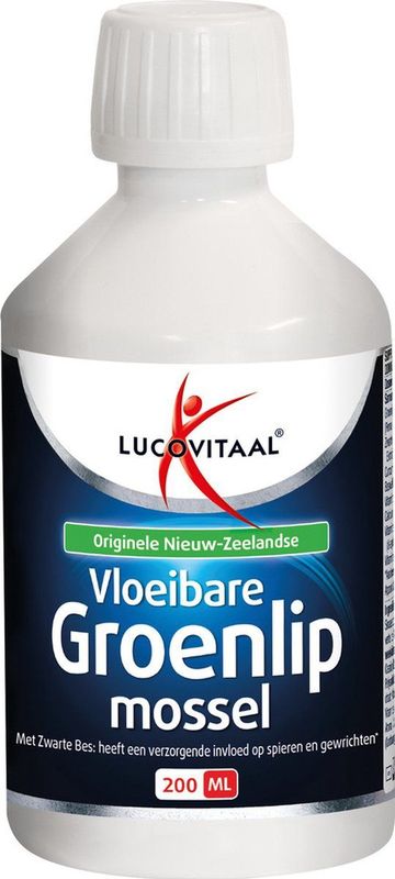 Lucovitaal Vloeibare Groenlipmossel Voedingssupplement - 200 ml