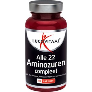 Lucovitaal Aminozuren Compleet + Vitamine B6 Voedingssupplement - 60 Capsules