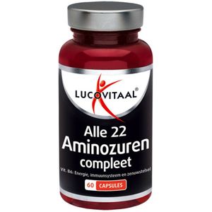 Lucovitaal Aminozuren Compleet + Vitamine B6 Voedingssupplement - 60 Capsules