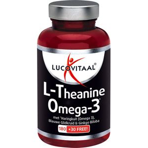 Lucovitaal L-Theanine Omega 3 Voedingssupplement - 210 Capsules