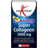 Lucovitaal - Super Collageen 2000 - 60 Tabletten - Gehydrolyseerd Collageen 2000 mg - Vitamine C 80 mg
