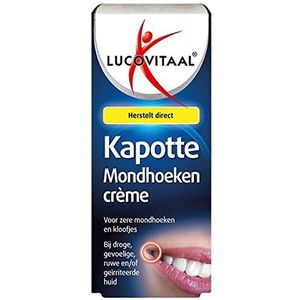 Lucovitaal - Kapotte Mondhoeken Crème - Lippenbalsem - Glycerine - Aloë Vera