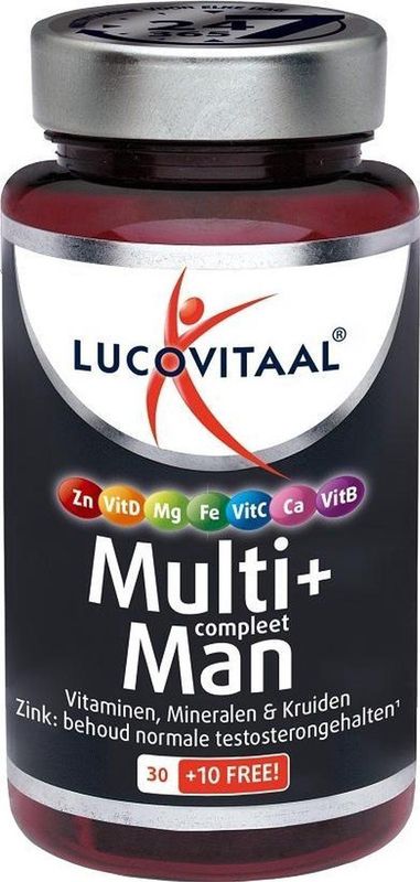 Lucovitaal Multi + Compleet Man 40 tabletten