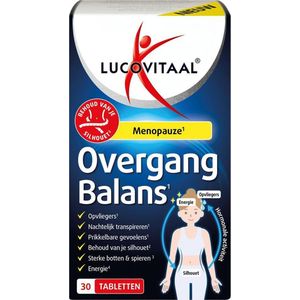 Lucovitaal - Overgang Balans Tabletten - Voedingssupplement - 60 Stuk