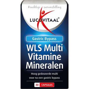 Lucovitaal WLS Multi Vitamine Mineralen Gastric Bypass 30 capsules