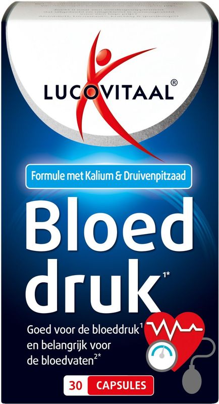 Lucovitaal - Bloeddruk Capsules - Multivitaminen - Kalium - Vitamine C
