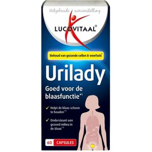 Lucovitaal - Urilady - Capsules - 60 Stuks - Ondersteuning Urinewegfunctie