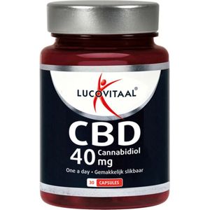 Lucovitaal CBD 40 mg capsules 30 capsules