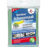 Lucovitaal Bamboe Schoonmaakdoeken 3 stuks