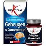 Lucovitaal - Geheugen & Cognitie Capsules - Voedingssupplement - 60 Stuks