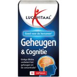 Lucovitaal - Geheugen & Cognitie Capsules - Voedingssupplement - 60 Stuks