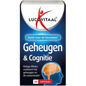 Lucovitaal Geheugen & Concentratie 30 capsules