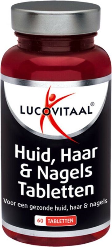 Lucovitaal Huid Haar Nagels met Biotine 60 tabletten
