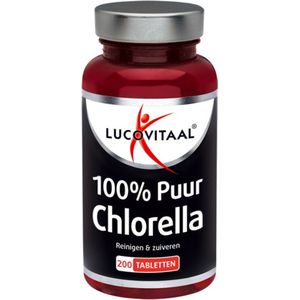 Lucovitaal Chlorella 100% Puur - 200 tabletten