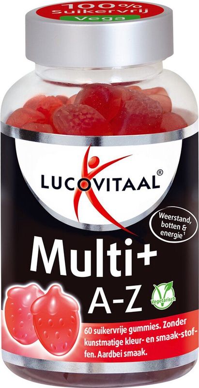 Lucovitaal Vitamine Gummies Multi+ A tot Z 60 Gummies