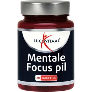 Lucovitaal Mentale focus pil 20 tabletten