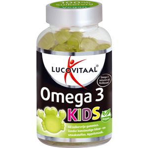 Lucovitaal - Omega 3 kids Gummies - Appel - 60 stuks