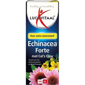 Lucovitaal - Echinacea Cat's Claw Weerstand druppels - 100 ml - Voedingssupplement