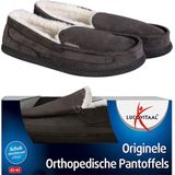 Lucovitaal Pantoffel Orthopedisch Antraciet