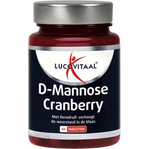 Lucovitaal D-Mannose Cranberry Blaasfunctie 60 tabletten