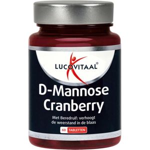 Lucovitaal D-Mannose Cranberry Blaasfunctie 60 tabletten