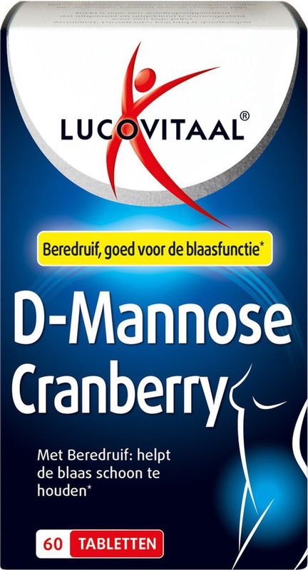 Lucovitaal - D-Mannose Cranberry - Tabletten - 60 Stuks