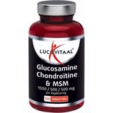 Lucovitaal - Glucosamine/Chondroitine/MSM - Supplement - 1500 mg/500 mg/500 mg