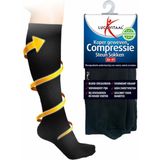 Lucovitaal Compressie Steun Sokken Zwart maat 36-41 1 paar