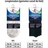 Lucovitaal Compressie Steun Sokken Zwart maat 36-41 1 paar