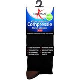 Lucovitaal Compressie Steun Sokken Zwart maat 36-41 1 paar