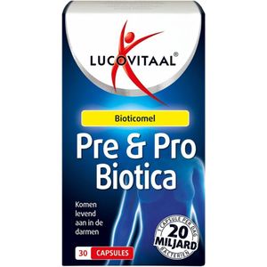 Lucovitaal - Pre & Probiotica - 30 Capsules
