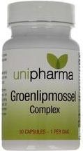 Unipharma Groenlipmossel complex 30 capsules