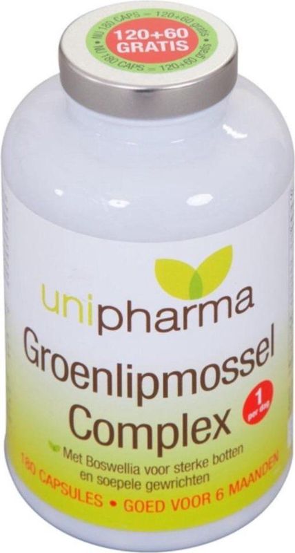 Groenlipmossel Complex 180 capsules