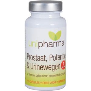 Unipharma Prostaat potentie & urinewegen 60 tabletten