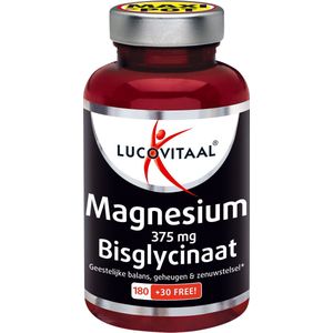 Lucovitaal - Magnesium bisglycinaat - 375 mg - 210 Tabletten