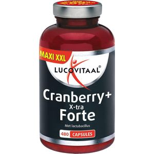 Lucovitaal Cranberry+ X-tra Forte Voedingssupplement - 480 capsules