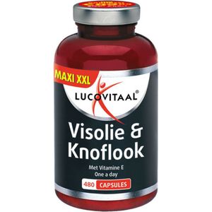Lucovitaal Visolie & Knoflook 480 capsules