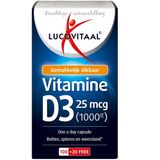 Lucovitaal Vitamine D3 25 microgram Voedingssupplement - 120 Capsules