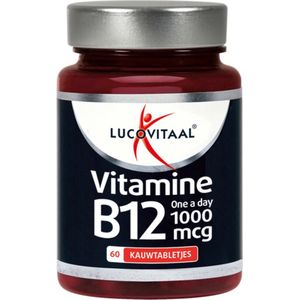 Lucovitaal Vitamine b12 1000mcg 60 kauwtabletten