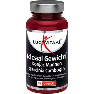 Lucovitaal Ideaal gewicht konjac mannan garcinia cambogia 60 capsules