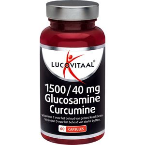 Lucovitaal Glucosamine Curcumine 1500/40mg 60 capsules