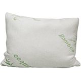 Lucovitaal Kingsize Bamboe Kussen - ademend  - antibacterieel - hypoallergeen - 66cm x 50cm x 18cm