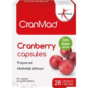 Lucovitaal Cranmed cranberry 28 capsules